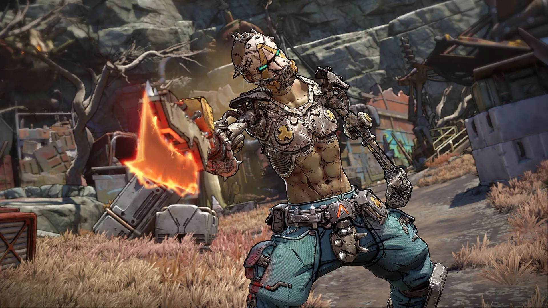 Ảnh quảng bá đầu tiên của Borderlands 4, có thể hiển thị môi trường hoặc nhân vật