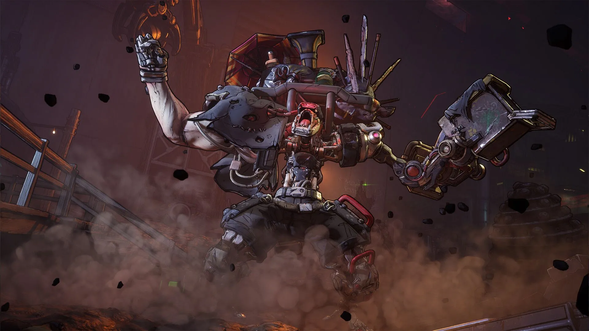 Ảnh quảng bá thứ ba, có thể là artwork hoặc screenshot từ Borderlands 4