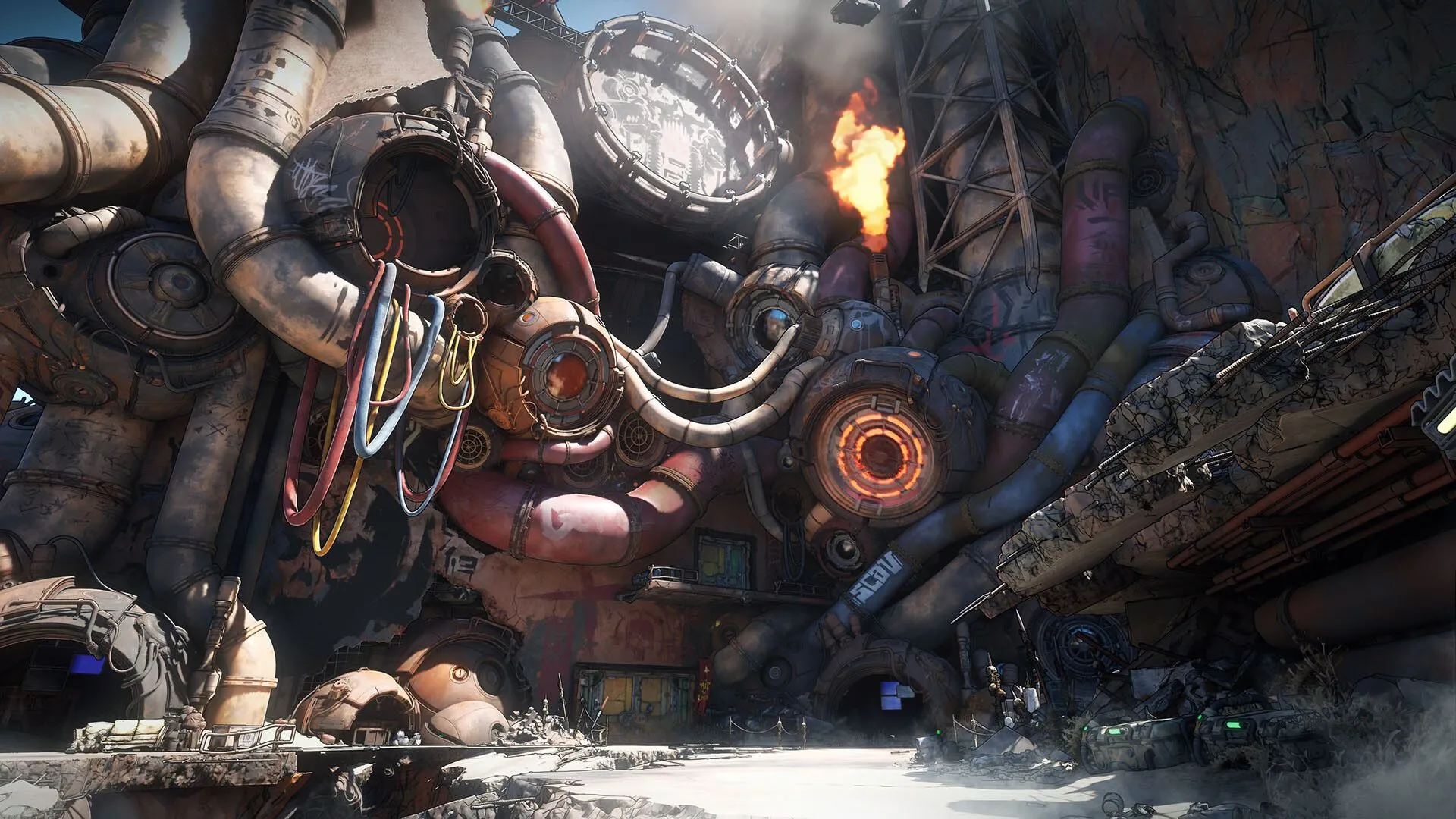 Ảnh quảng bá thứ sáu từ bộ tư liệu báo chí của Borderlands 4