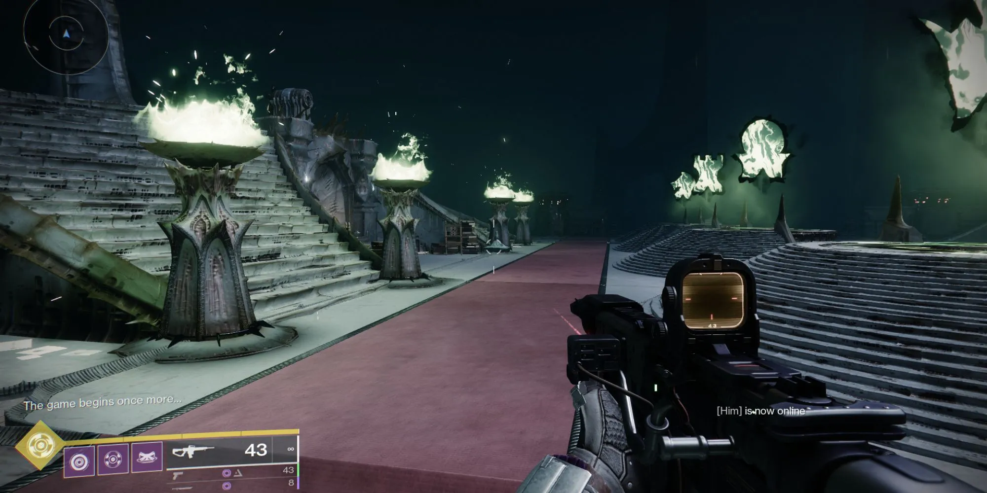 Bàn cờ vua sau khi giải xong 27 câu đố trong Destiny 2