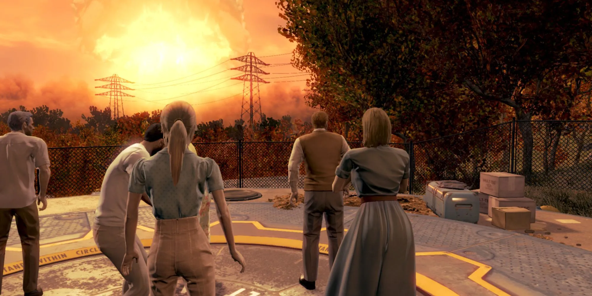 Người chơi chứng kiến thảm kịch gia đình trong đoạn mở đầu Fallout 4