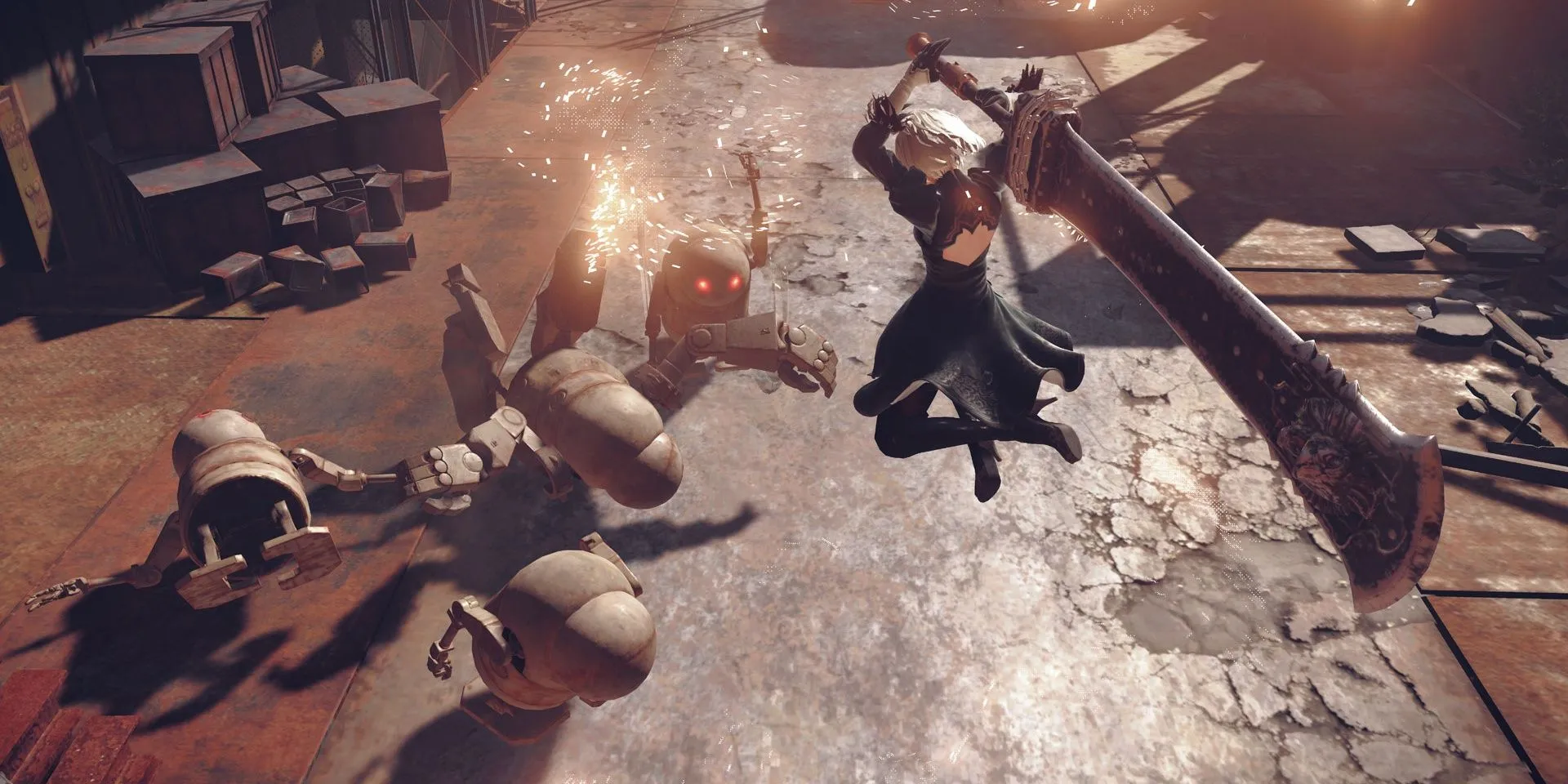 Nhân vật 2B trong NieR Automata, tựa game nổi tiếng của Yoko Taro