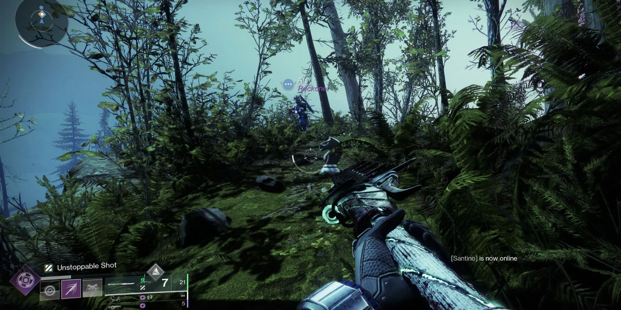 Quân cờ bí ẩn Destiny 2 đặt trên vách đá tại Winding Cove ở EDZ.
