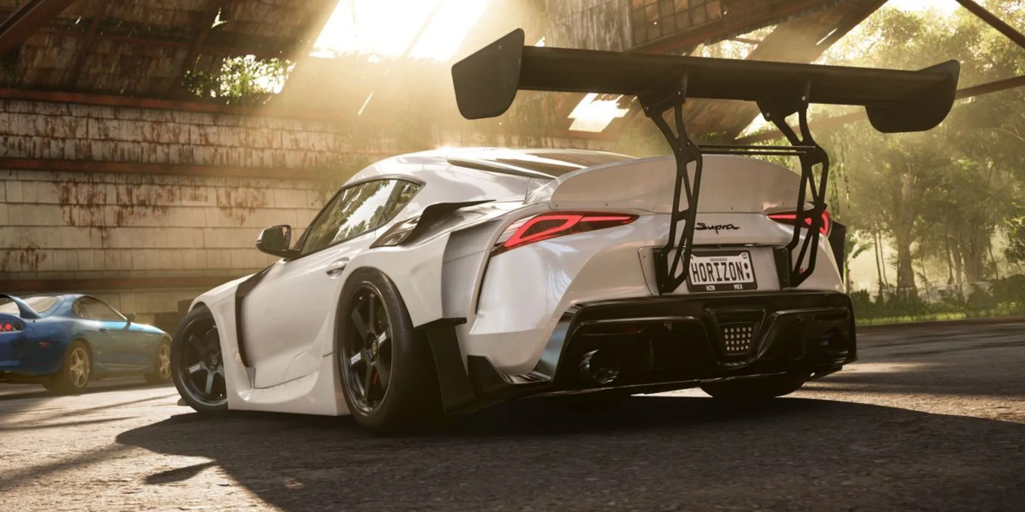 Xe đua trong game đua xe thế giới mở Forza Horizon 5 với đồ họa chân thực