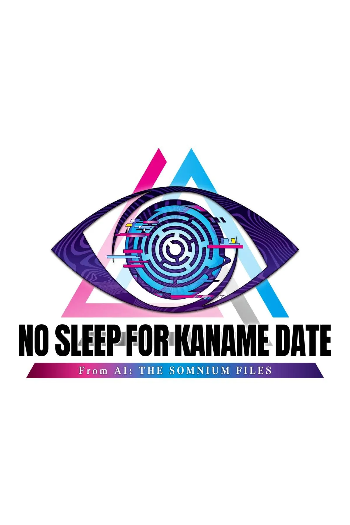 Ảnh bìa game No Sleep For Kaname Date - From AI: The Somnium Files, với Kaname Date và Aiba nổi bật