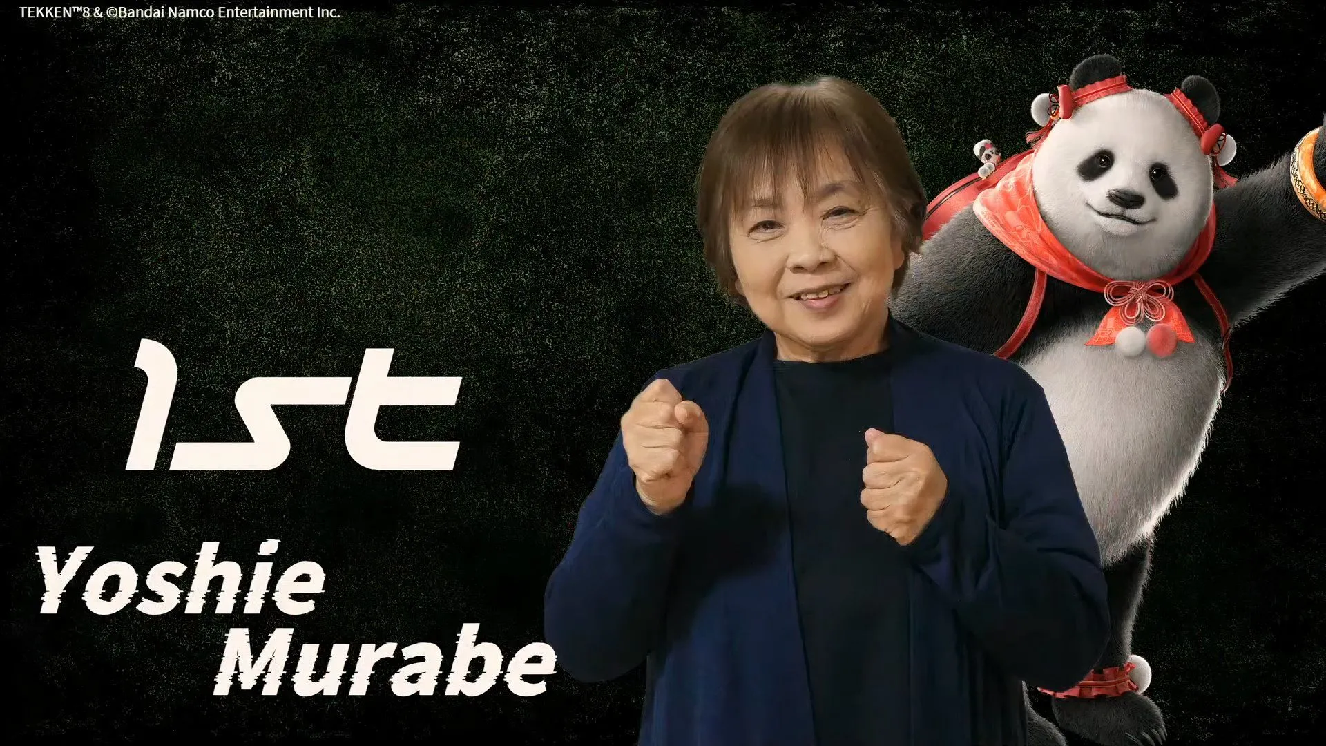 Bà Yoshie Murabe nhận cúp vô địch giải Tekken 8 dành cho người cao tuổi