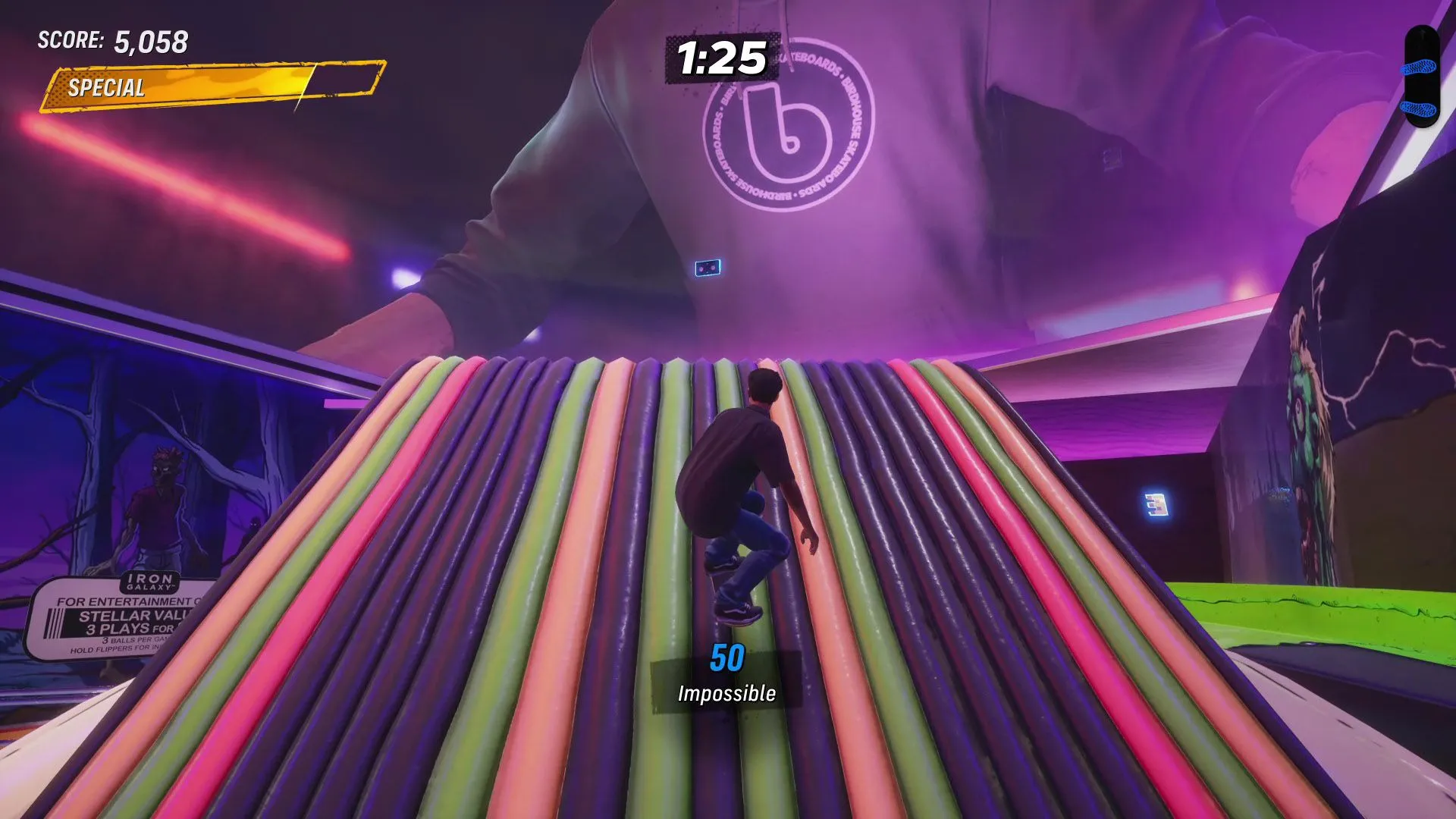 Bí mật băng cassette ẩn trong level Pinball của Tony Hawk's Pro Skater 3 + 4