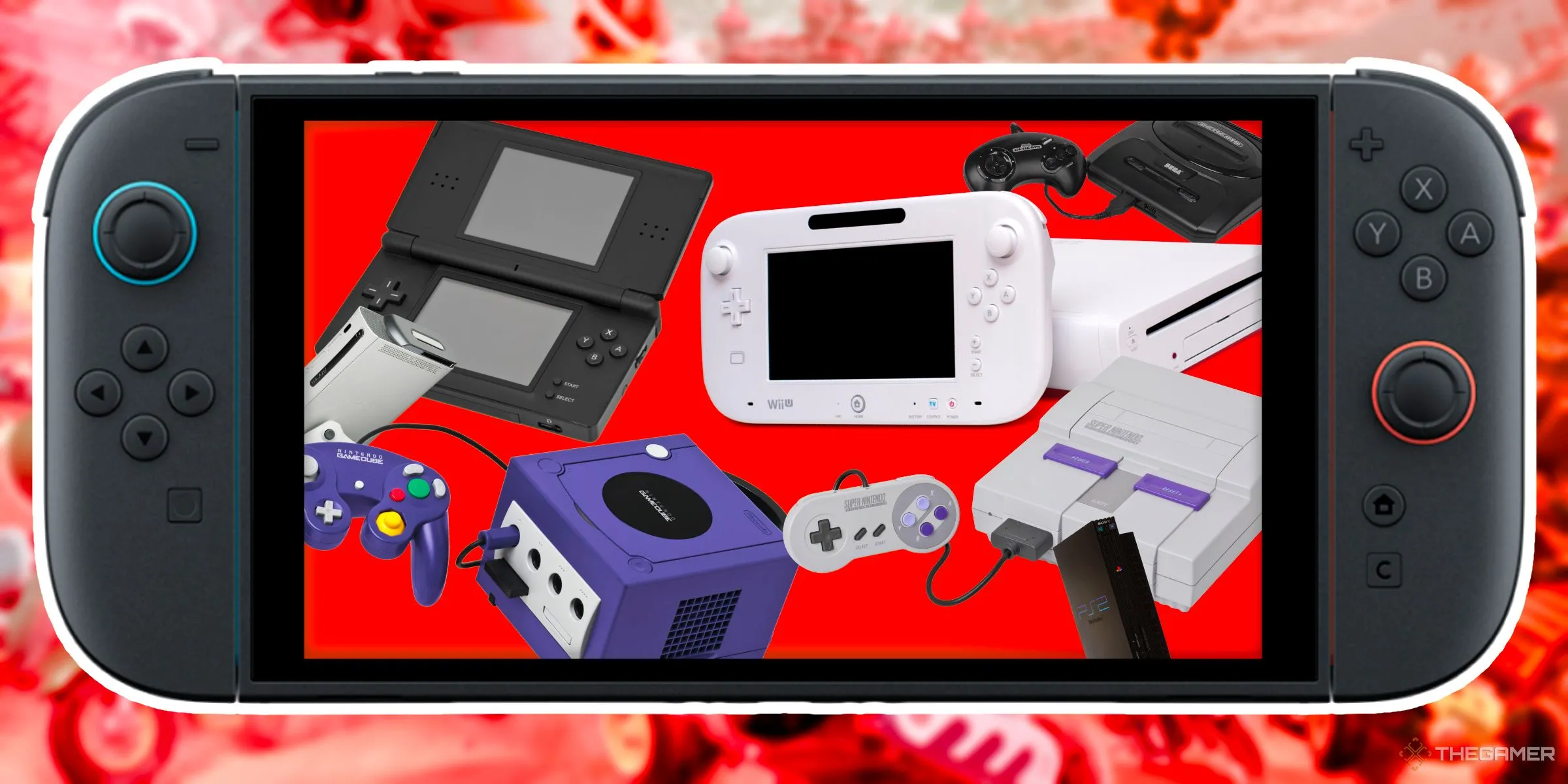 Bộ sưu tập các console cổ điển như Wii U, DS, GameCube, SNES, Sega Genesis, PS2, Xbox 360, gợi ý quay lại game retro.
