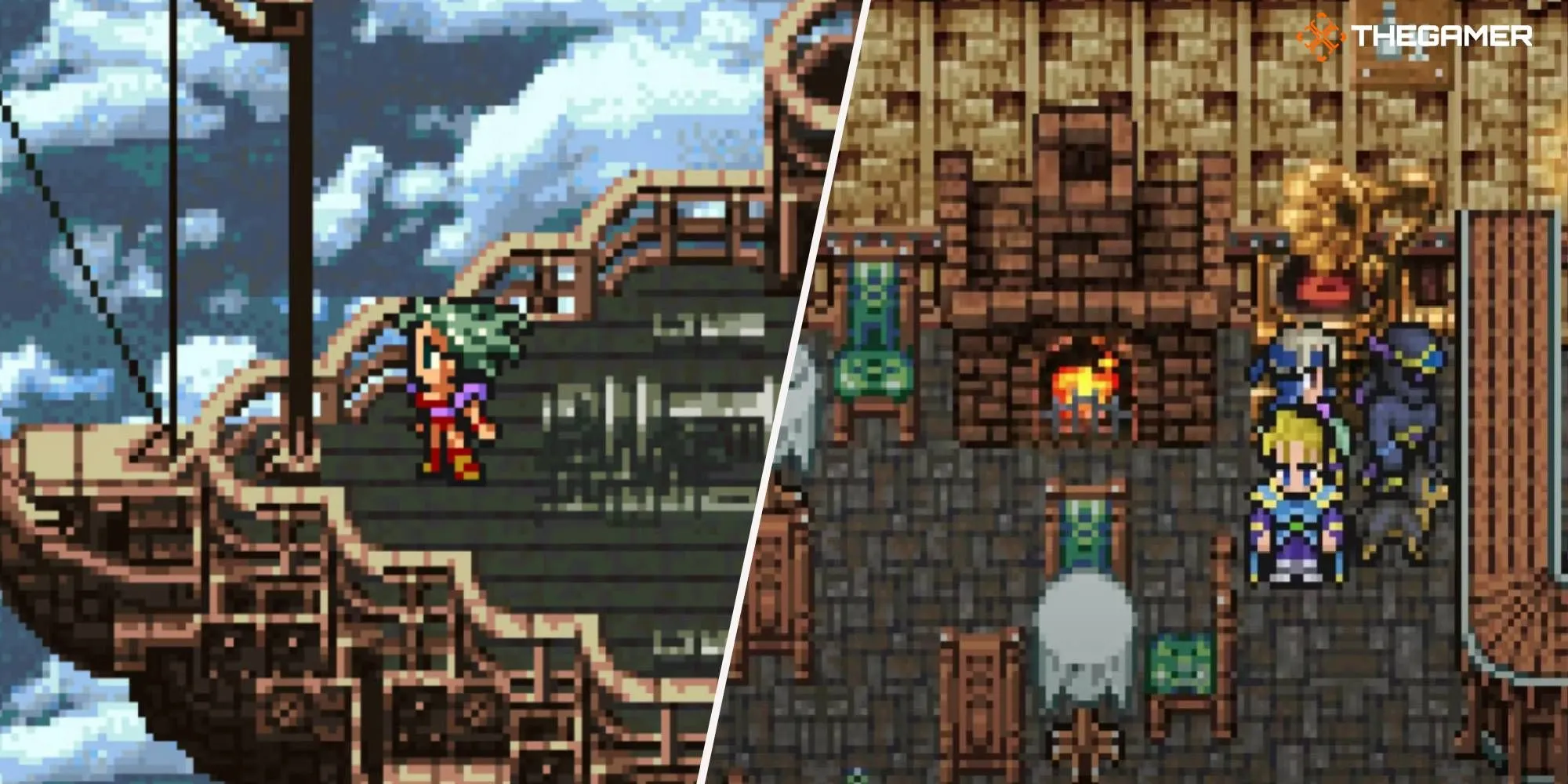 Các thành viên nhóm Final Fantasy VI - một trong những dàn nhân vật đa dạng nhất