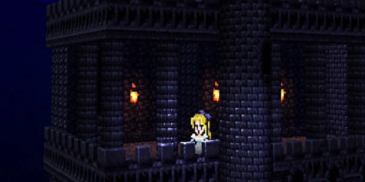 Cảnh opera nổi tiếng của Celes trong Final Fantasy VI, gợi nhớ khoảnh khắc đáng nhớ của Công chúa Leia và Luke Skywalker.