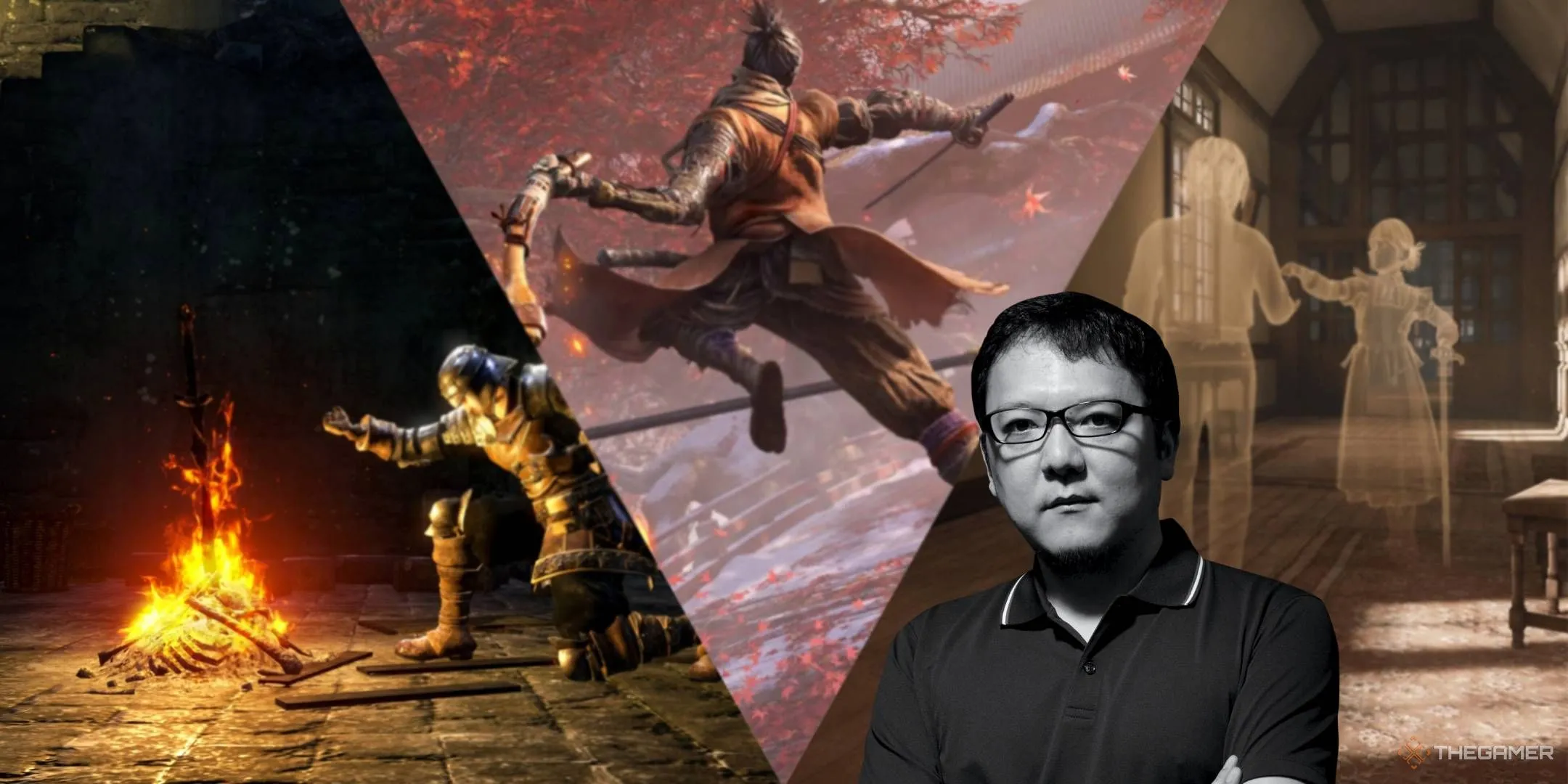 Đạo diễn Hidetaka Miyazaki, người đứng sau các tựa game FromSoftware nổi tiếng và sự xuất hiện của Patches