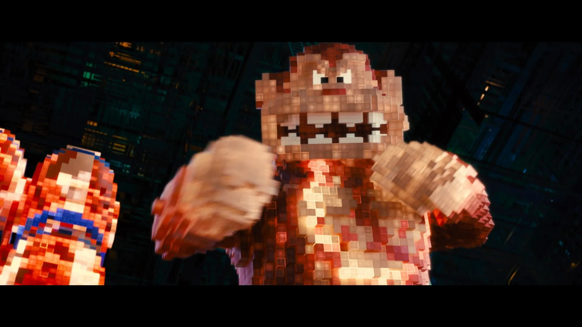 Donkey Kong xuất hiện như một nhân vật phản diện trong bộ phim Pixels (2015)