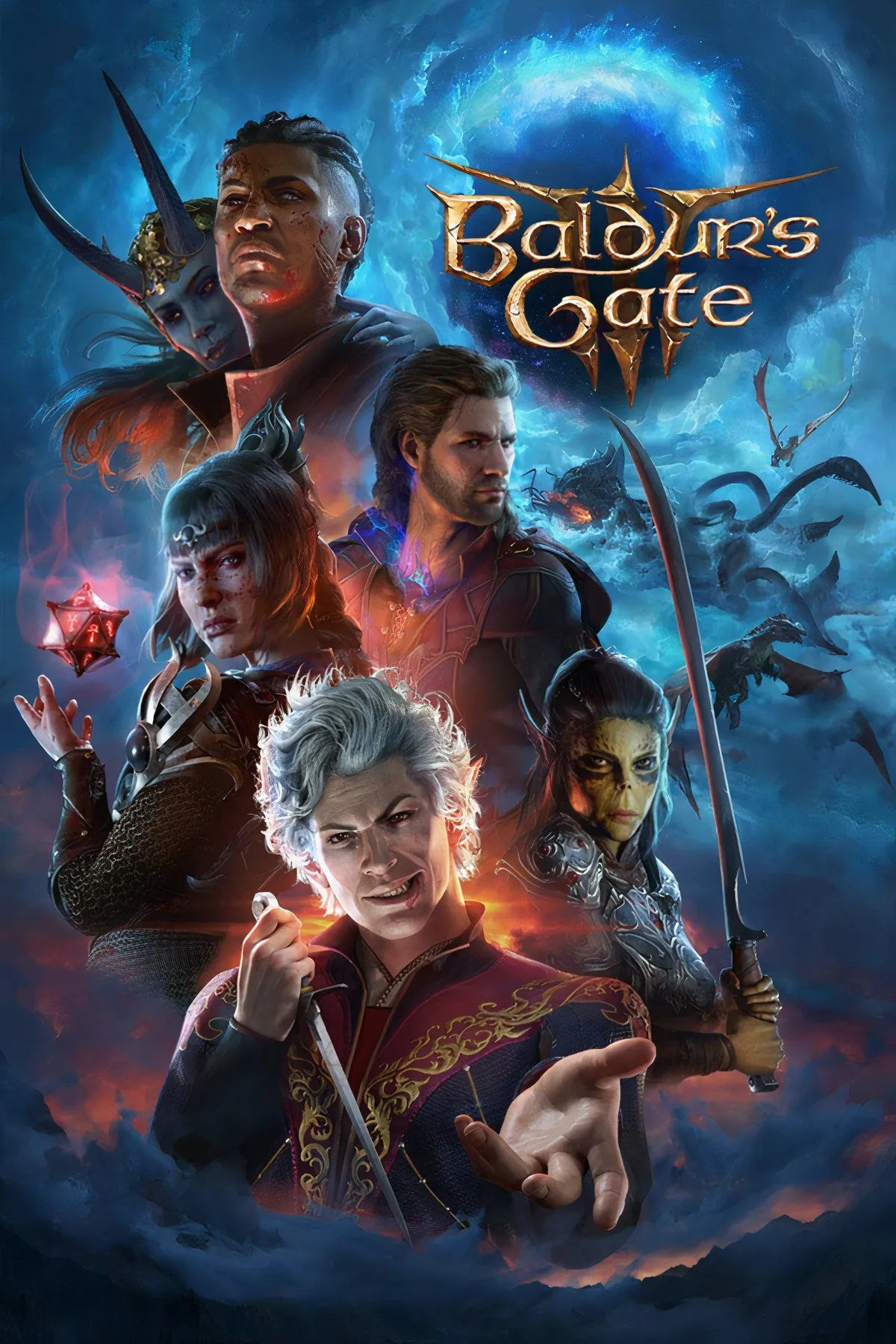 Hình ảnh nhân vật Dark Urge trong Baldur's Gate 3, nhân vật được cho là trọng tâm cốt truyện