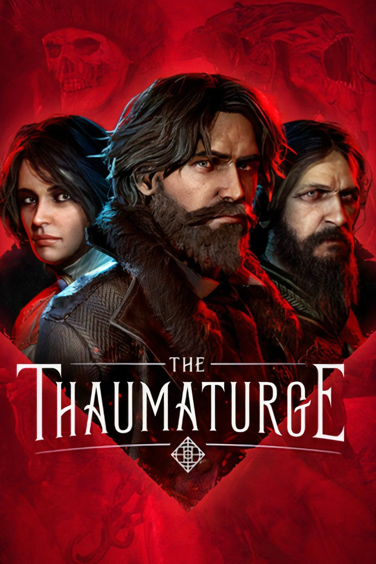 Hình ảnh nhân vật Wiktor Szulski triệu hồi Salutor trong game RPG The Thaumaturge.
