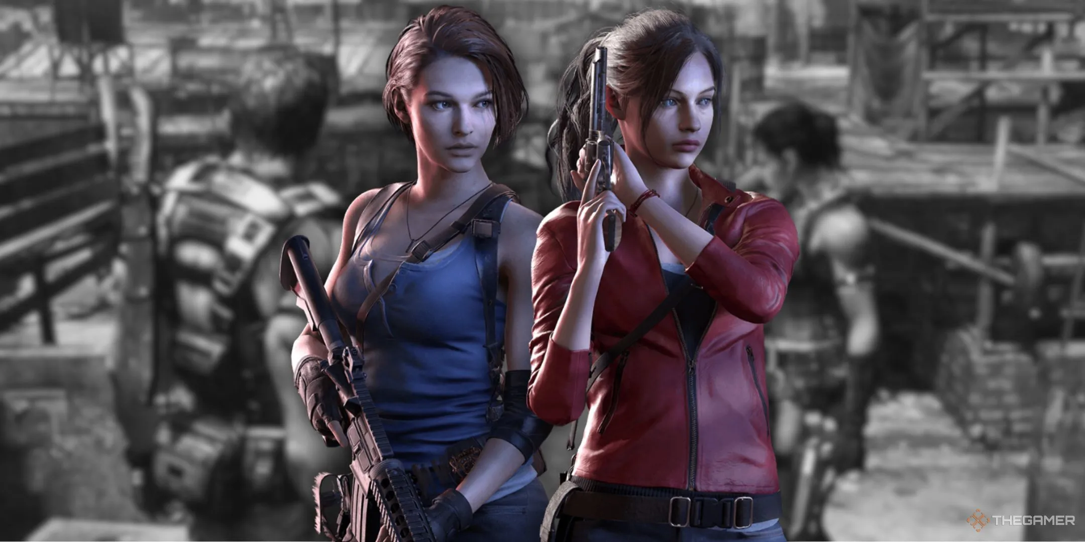 Jill Valentine và Claire Redfield - hai nữ chiến binh tiêu biểu của Resident Evil