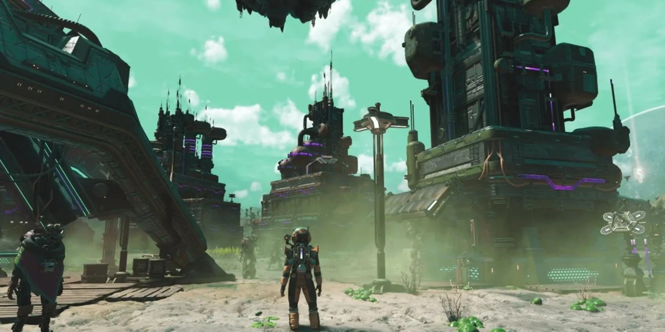 Người chơi No Man's Sky khám phá một hành tinh lạ, nơi có thể ẩn chứa những mối đe dọa xác sống