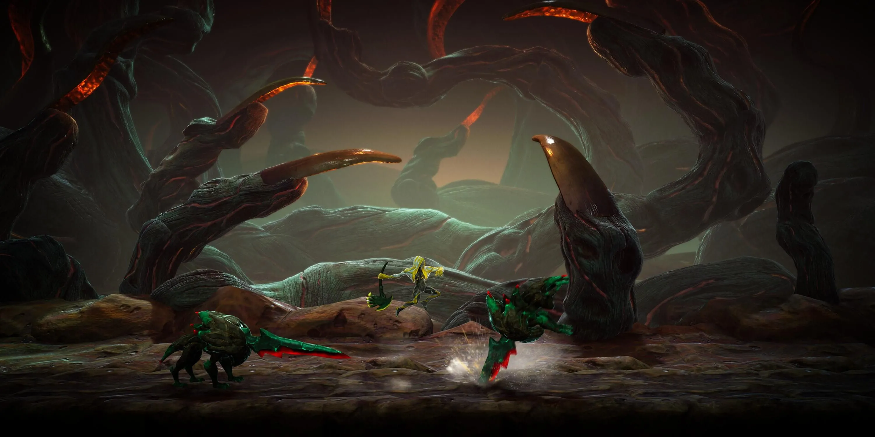Nhân vật chính hấp thụ kẻ thù trong Grime, game Soulslike 2D với cơ chế độc đáo và thế giới siêu thực
