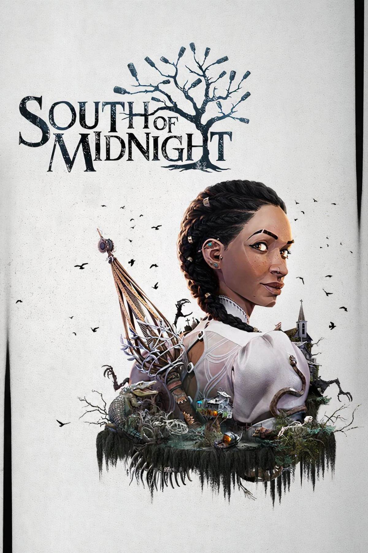 Nhân vật chính Hazel khám phá thế giới thần bí của vùng Deep South trong tựa game South Of Midnight.