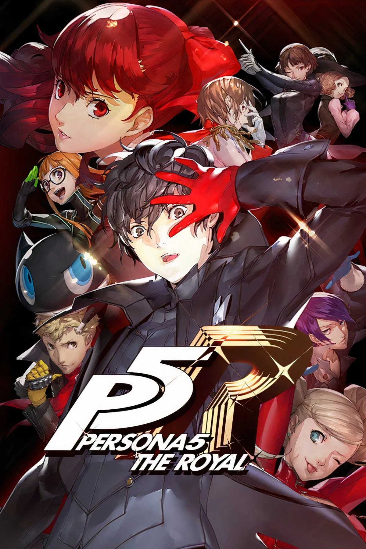 Nhóm Phantom Thieves hành động trong Persona 5 Royal, JRPG với bối cảnh hiện đại và phong cách độc đáo