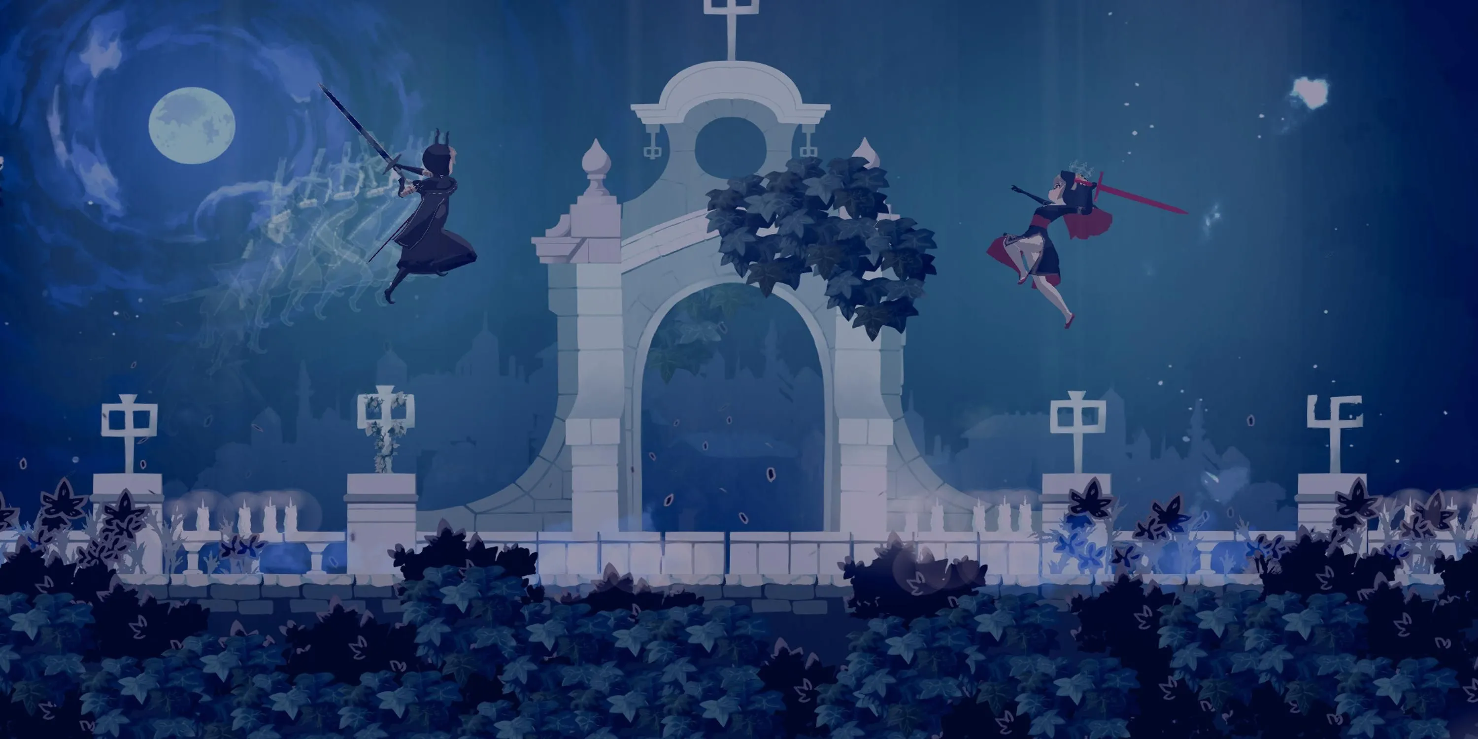 Nữ tu Semilla tung đòn kiếm phép trong Minoria, game Soulslike 2D từ nhà phát triển Momodora