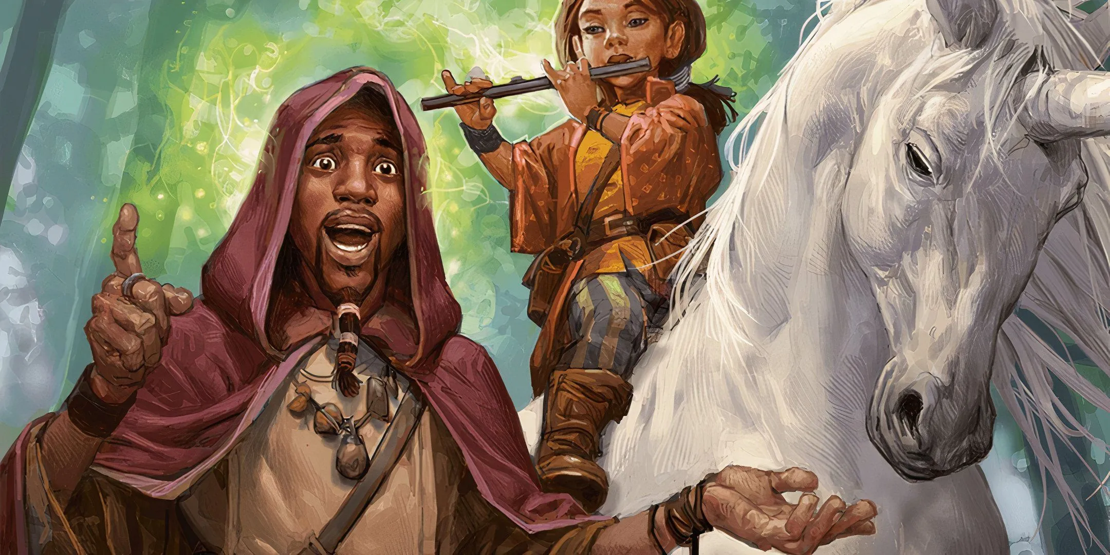 Pháp sư (bard) truyền cảm hứng cho đồng đội bằng Bardic Inspiration trong D&amp;D.
