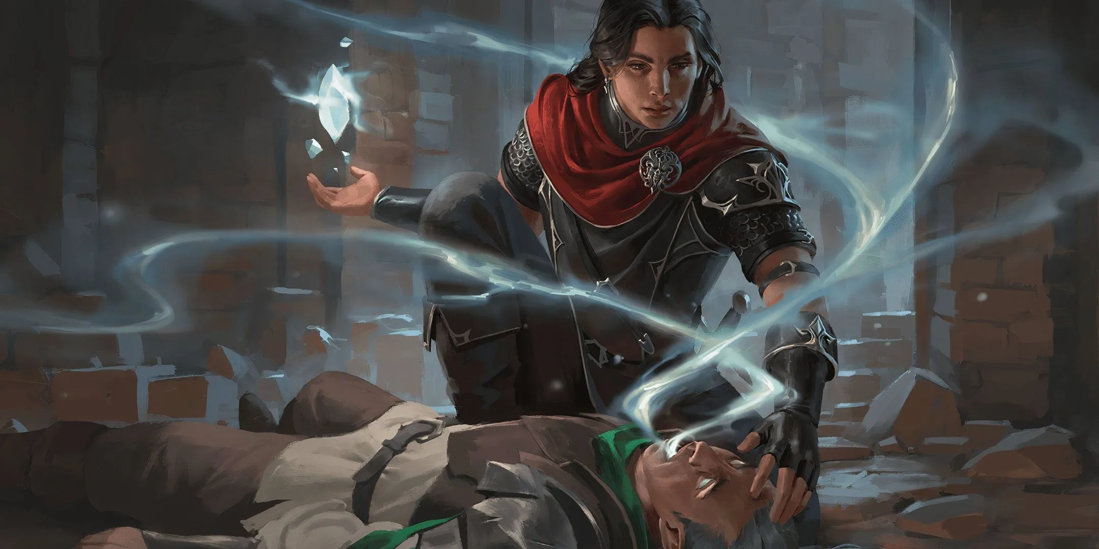 Pháp sư Cleric thực hiện phép thuật Raise Dead trong Dungeons &amp; Dragons