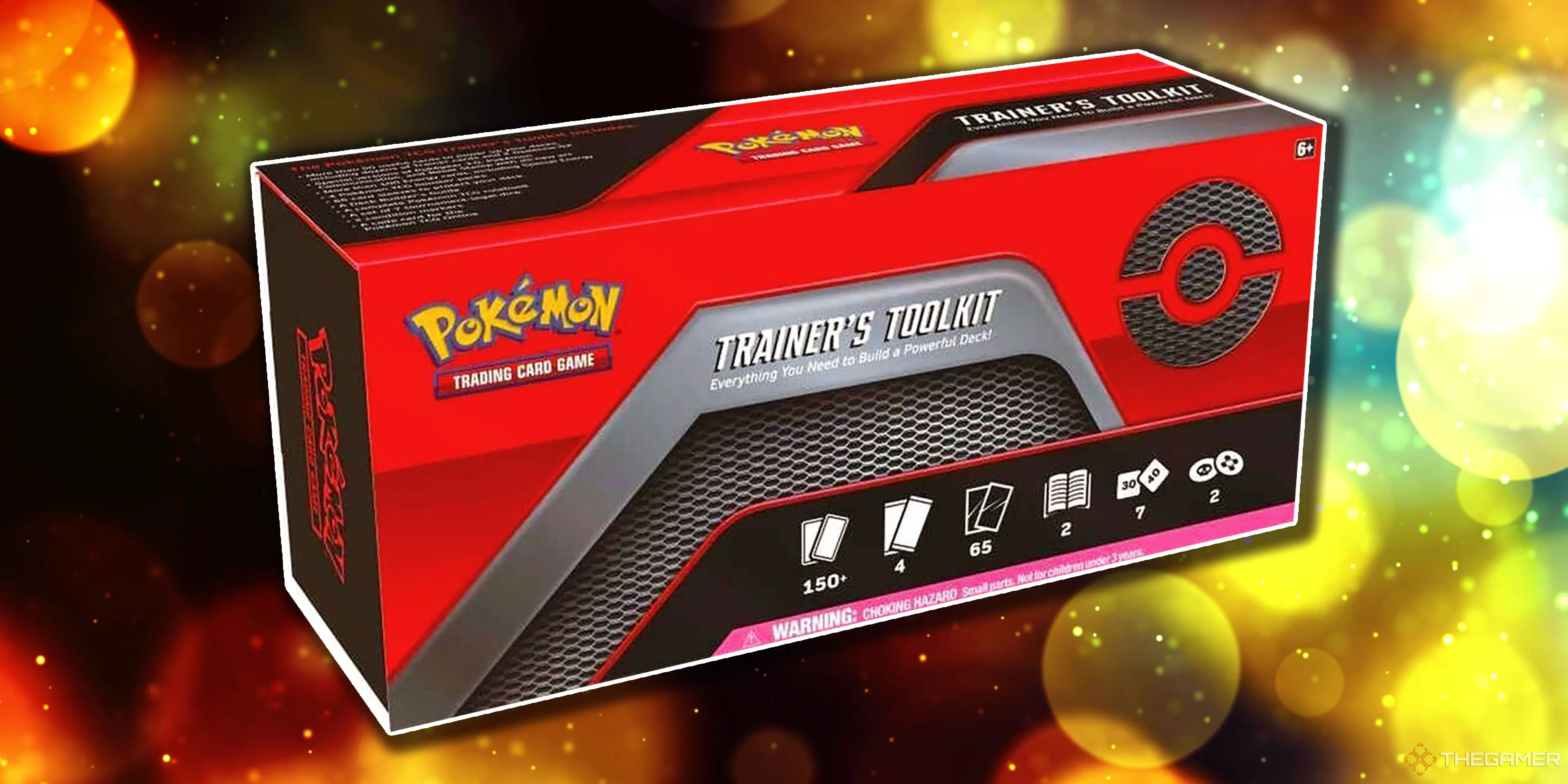 Phiên bản Pokemon TCG Trainer's Toolkit 2020 đầu tiên với thiết kế đỏ và promo Dedenne