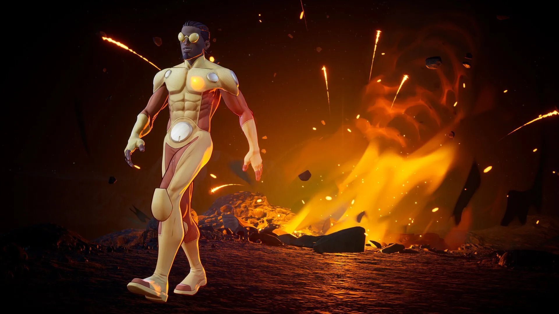 Rex Splode tung chiêu với chất nổ đầy uy lực trong một trận đấu kịch tính của Invincible Vs.