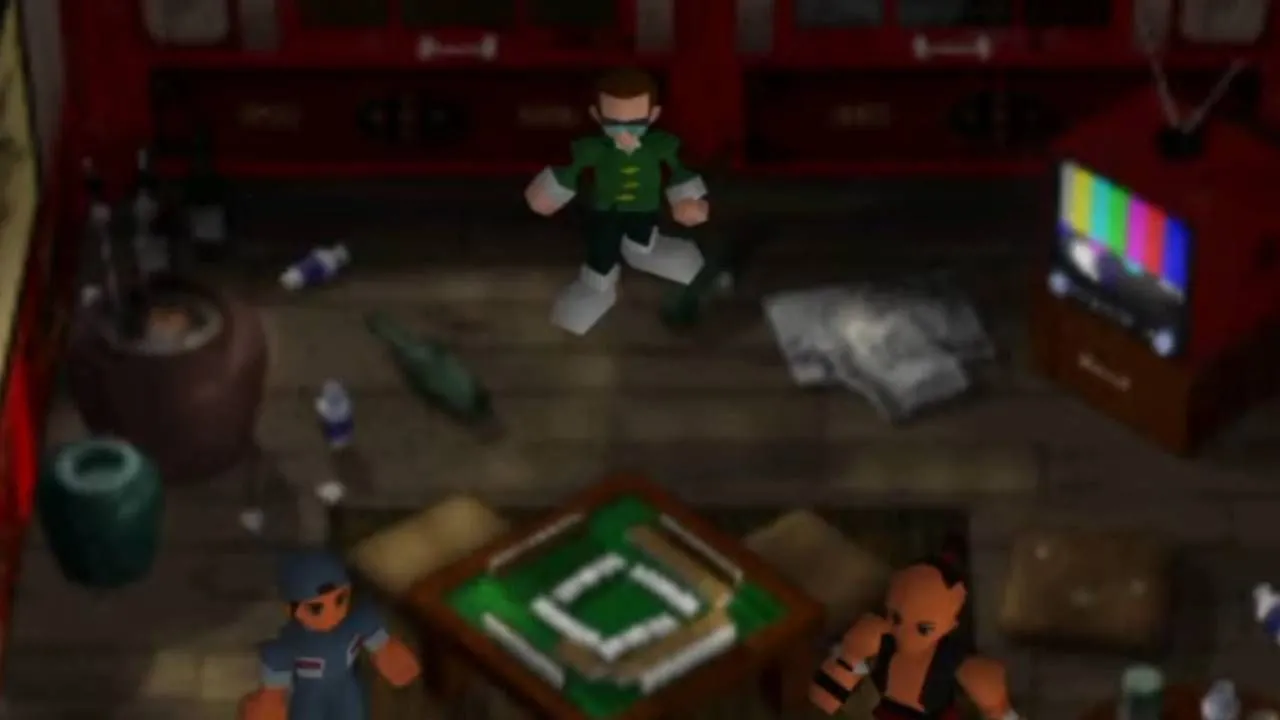 Scotch trong dinh thự của Don Corneo trong Final Fantasy VII