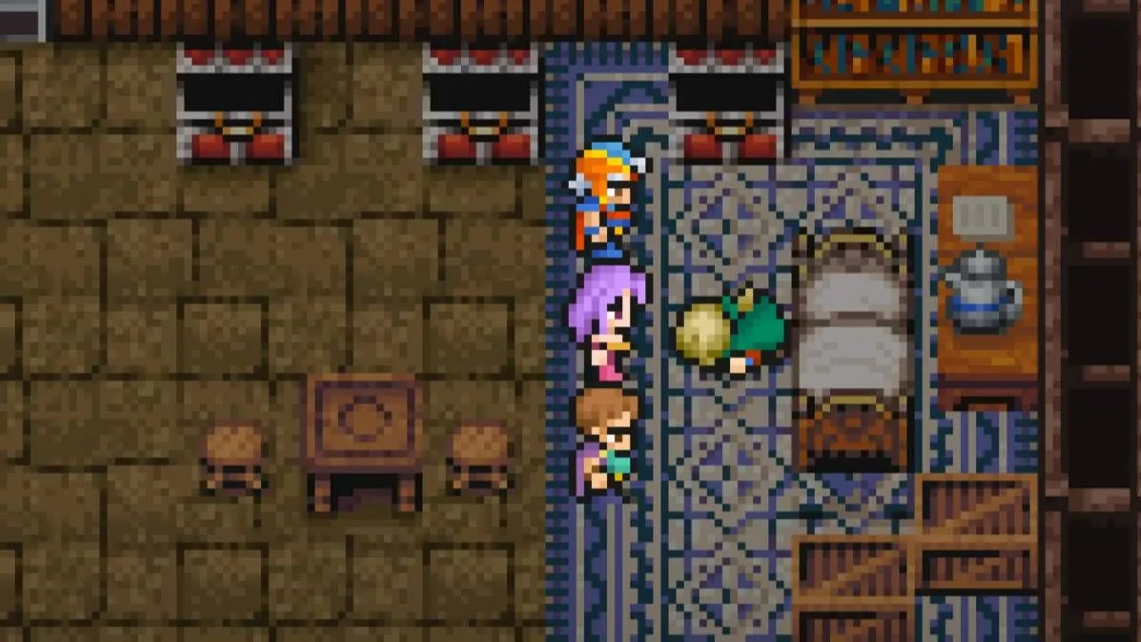 Scott qua đời bên giường trong Final Fantasy II