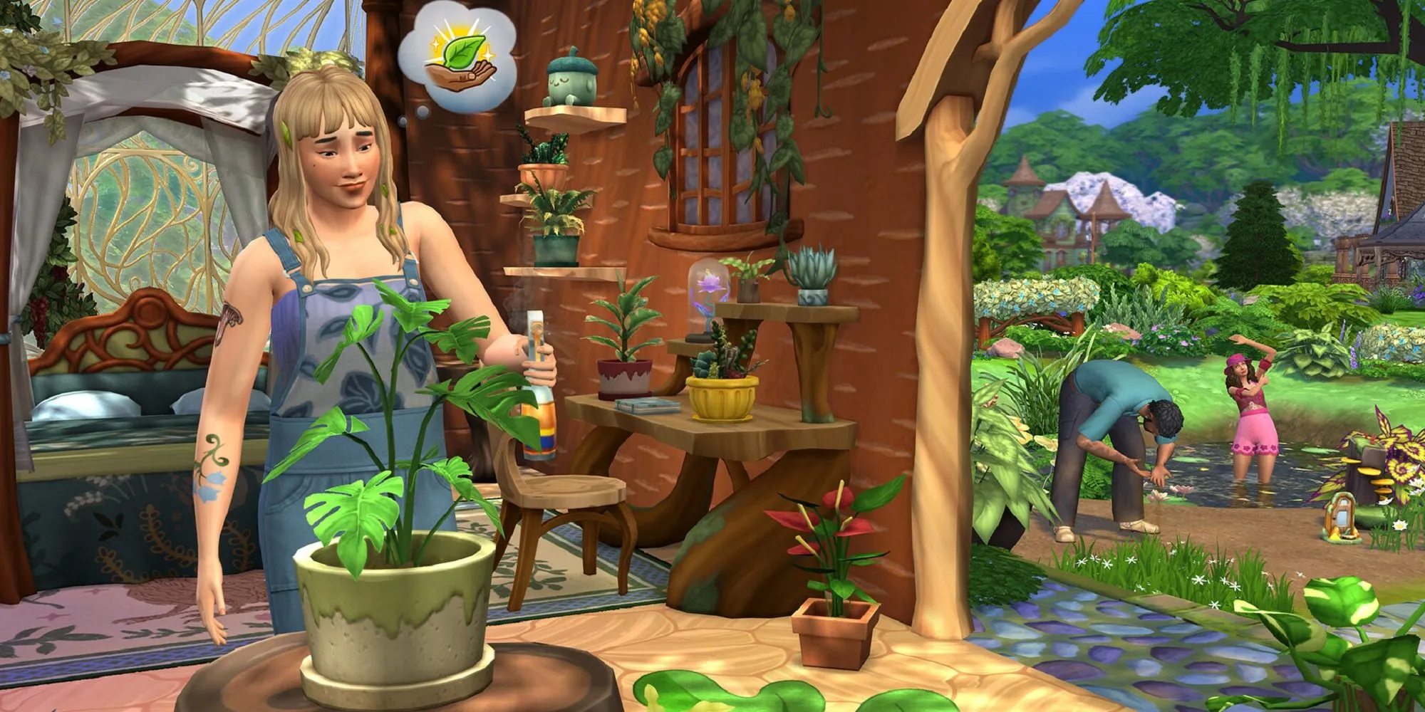 Sims 4 Enchanted by Nature Gardening