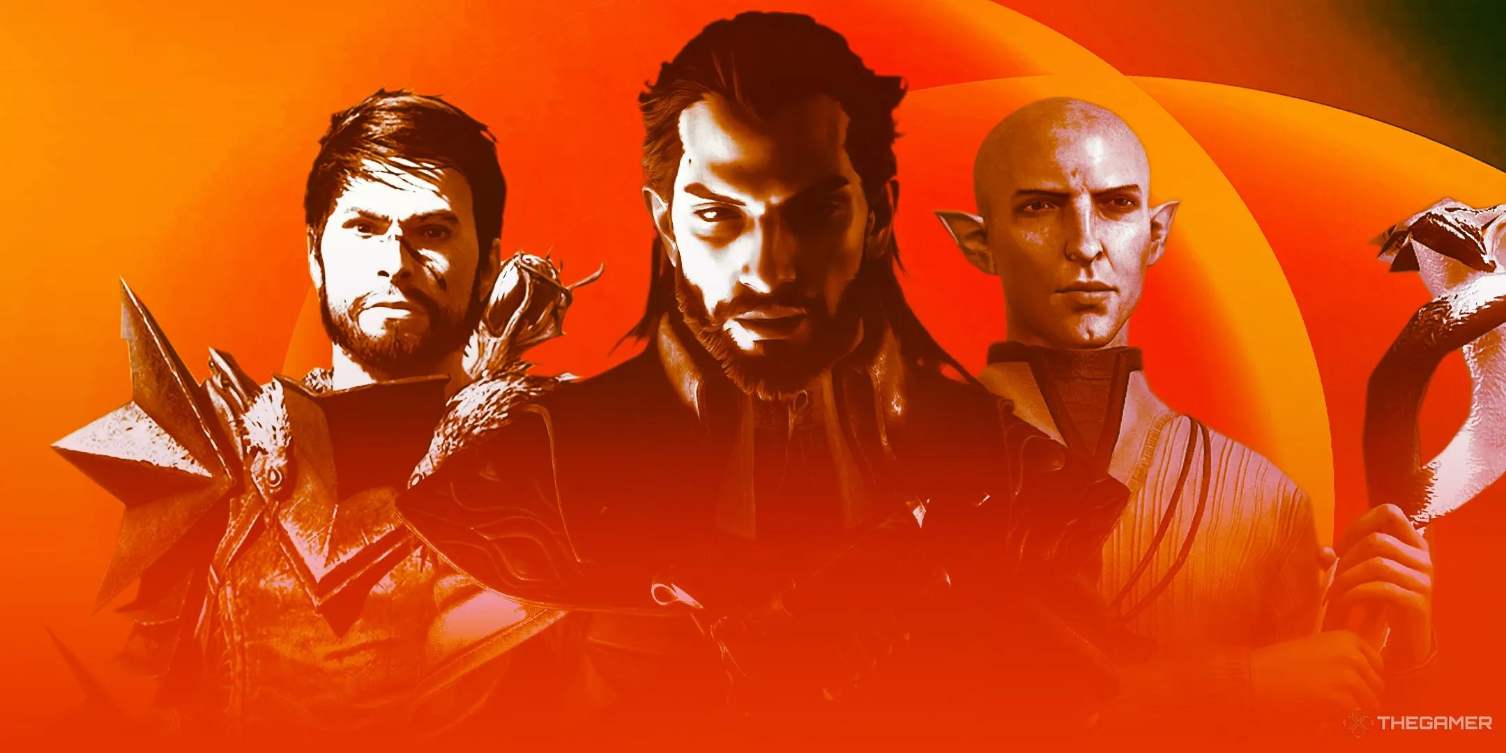 Solas trong Dragon Age Inquisition cùng các nhân vật khác từ series Dragon Age