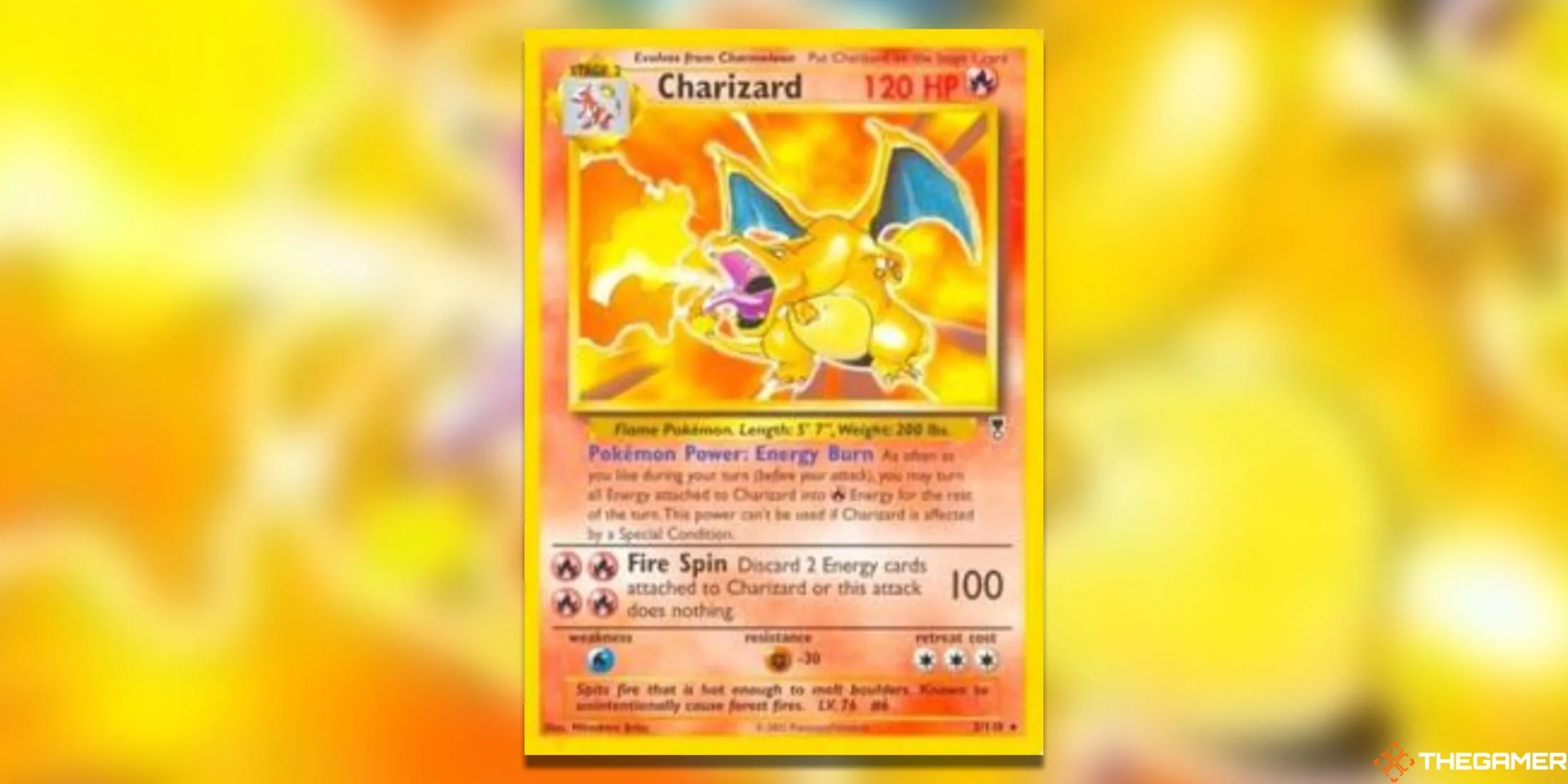 Thẻ bài Charizard WOTC LC từ bộ WOTC Promos của Pokemon TCG
