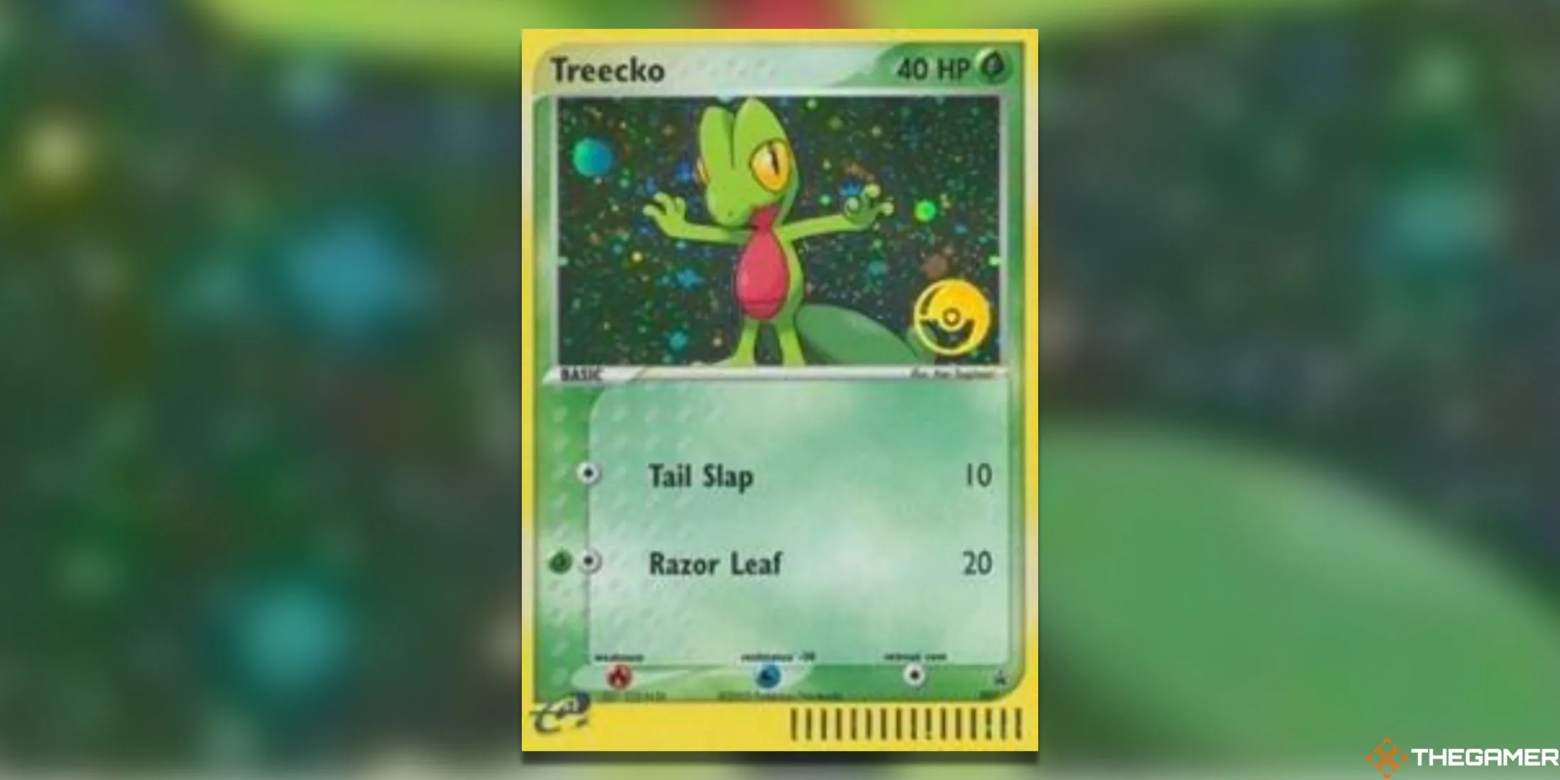 Thẻ Treecko Nintendo Promo từ Pokemon TCG