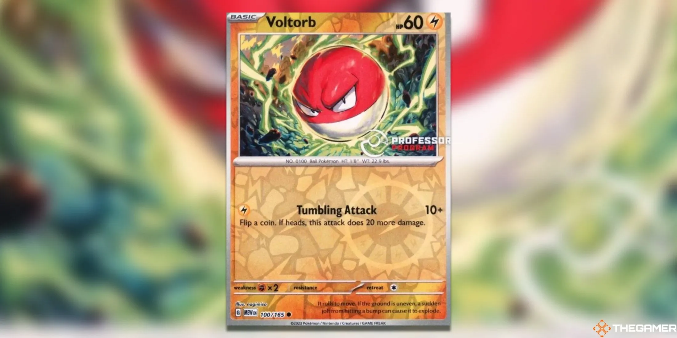 Thẻ Voltorb Professor Program Promo trong Pokemon TCG