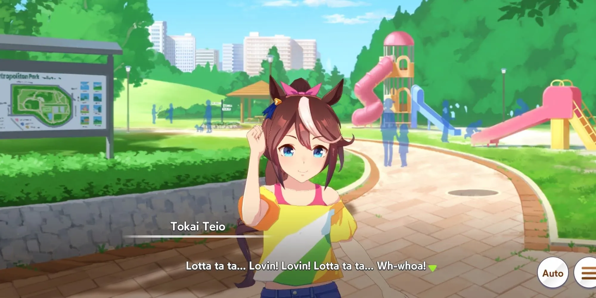 Tokai Teio đầy khí thế trong Umamusume: Pretty Derby, sở hữu kỹ năng độc đáo Sky High Teio Step
