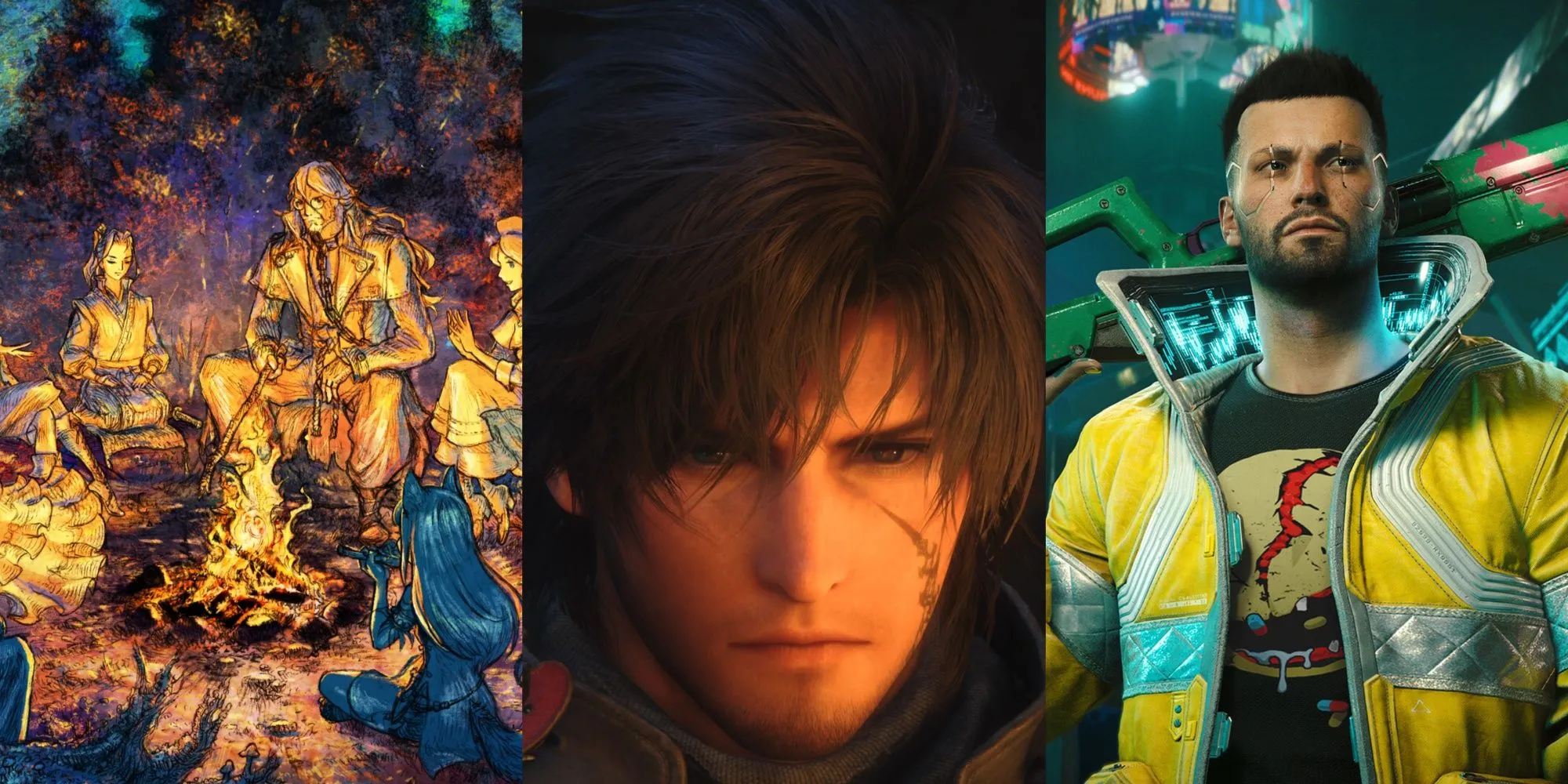 Tổng hợp các tựa game RPG được cải thiện như Octopath Traveler 2, Final Fantasy 16, Cyberpunk 2077
