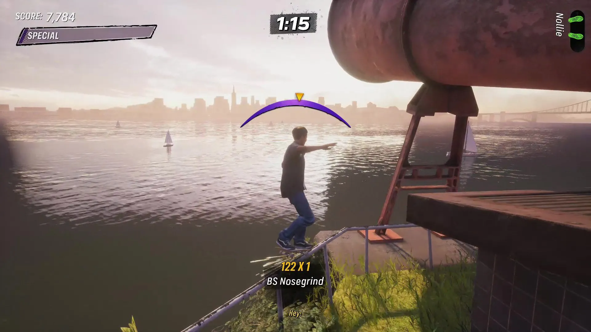 Tony Hawk's Pro Skater 3 + 4 - Nosegrind tại Foghorn
