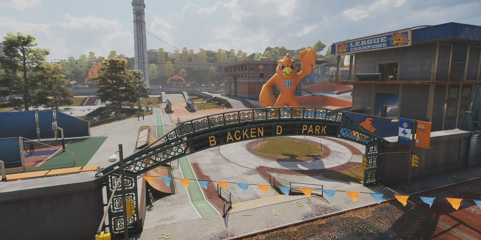 Tony Hawk's Pro Skater 3 + 4 - Quang cảnh Alcatraz
