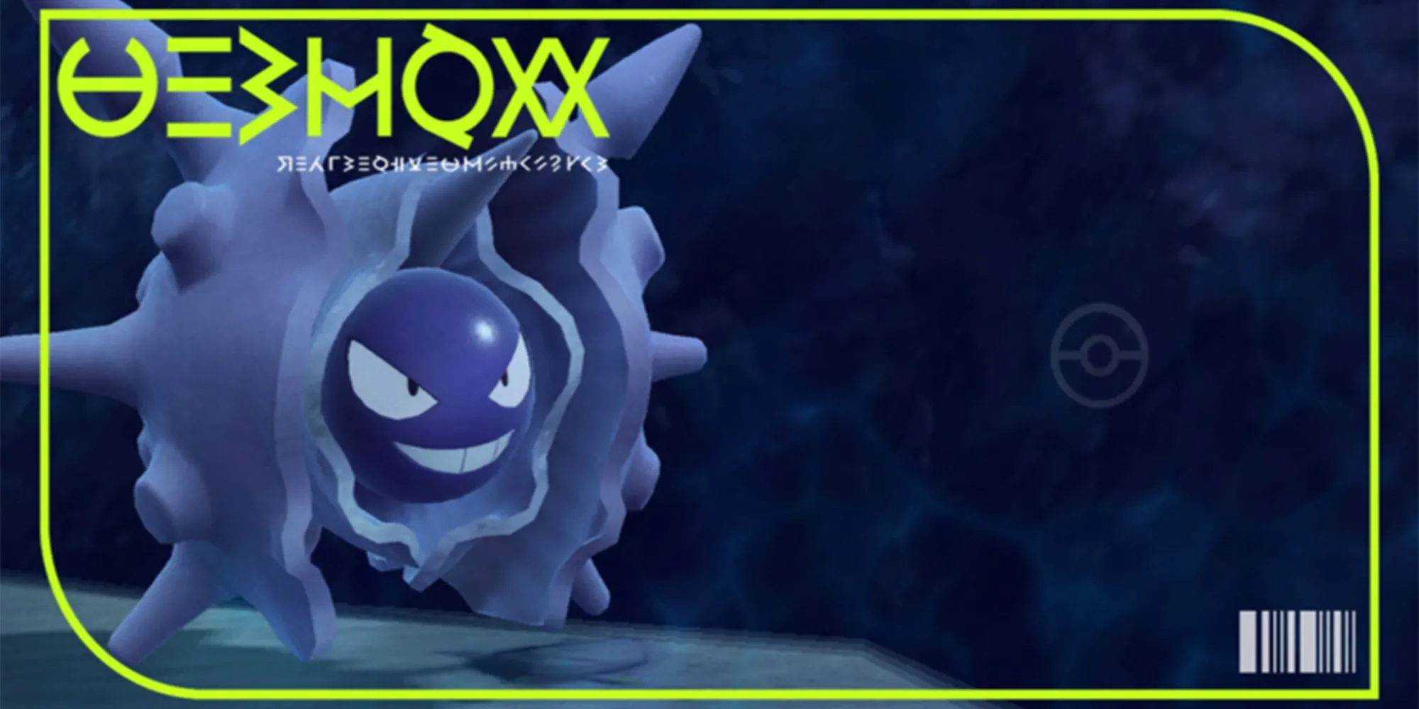 Trang Pokedex của Pokemon Cloyster với hình ảnh rõ nét