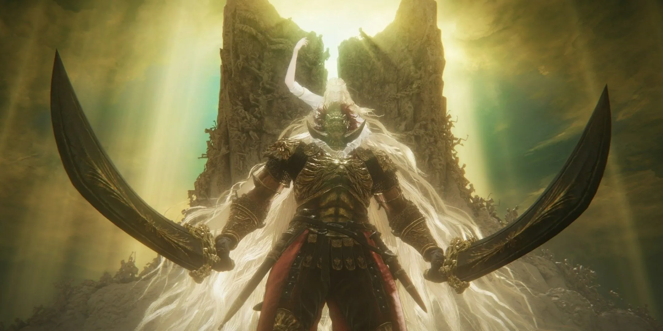 Tướng Radahn Hóa Thần trong Elden Ring: Shadow of the Erdtree, chuyển sang giai đoạn hai với Miquella