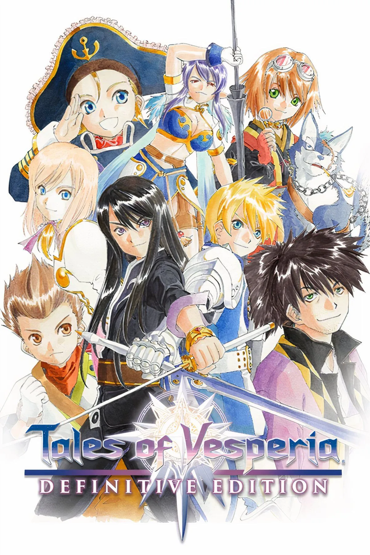 Yuri Lowell và nhóm Brave Vesperia trong Tales Of Vesperia, một JRPG tập trung vào cốt truyện