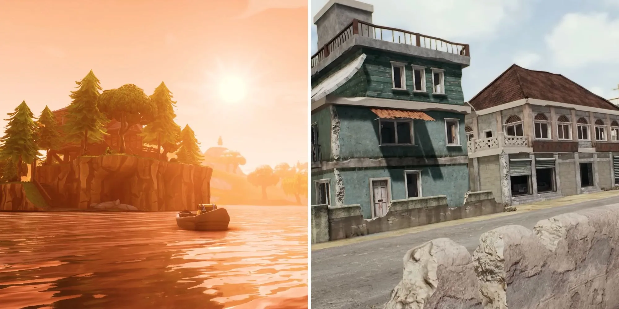 Bản đồ không ngừng biến đổi, với các khu vực và môi trường đa dạng, giữ cho gameplay Fortnite luôn mới mẻ qua từng mùa.