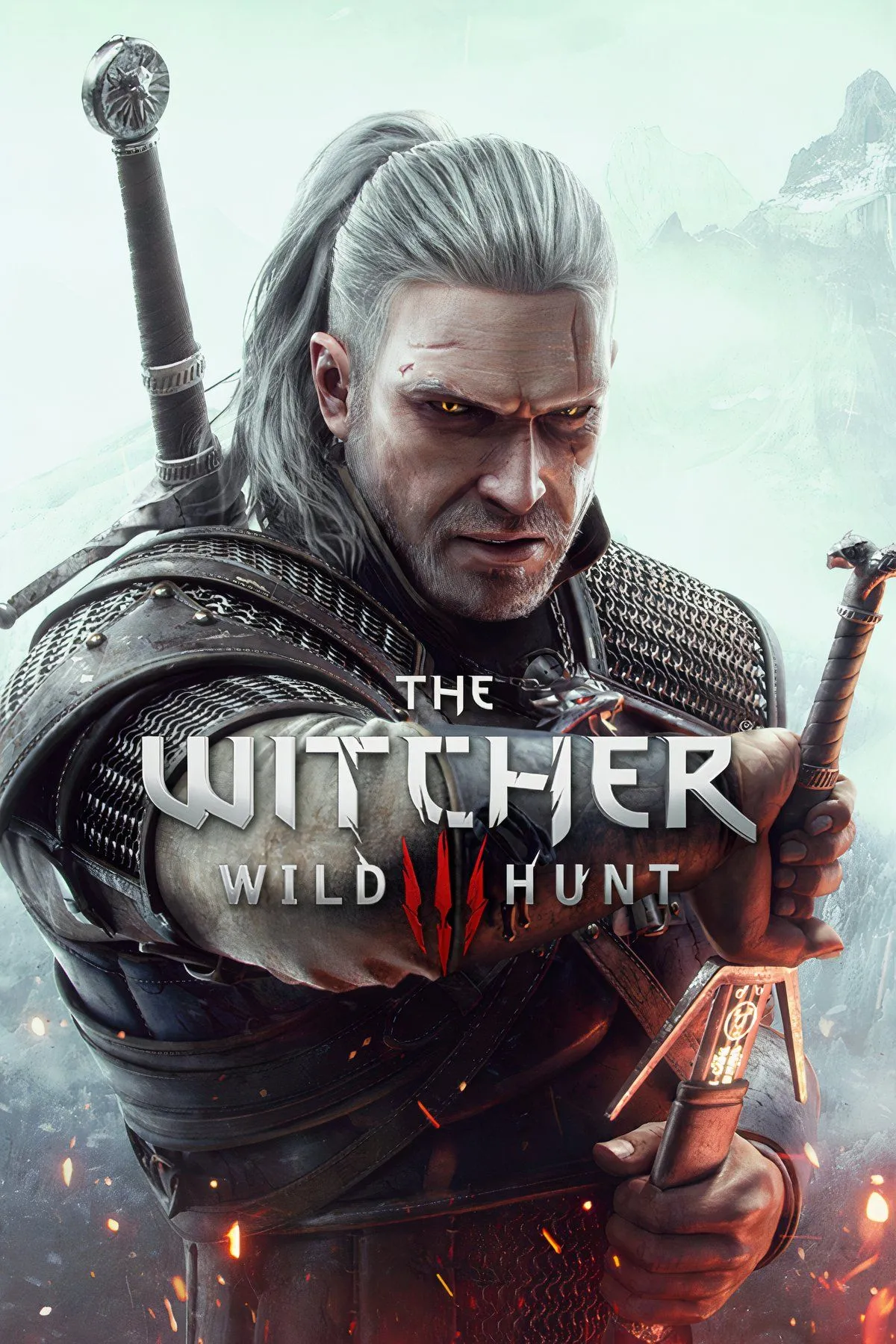 Bảng thông tin tóm tắt và đánh giá The Witcher 3: Wild Hunt, thể hiện các chi tiết về nhà phát triển và thể loại game