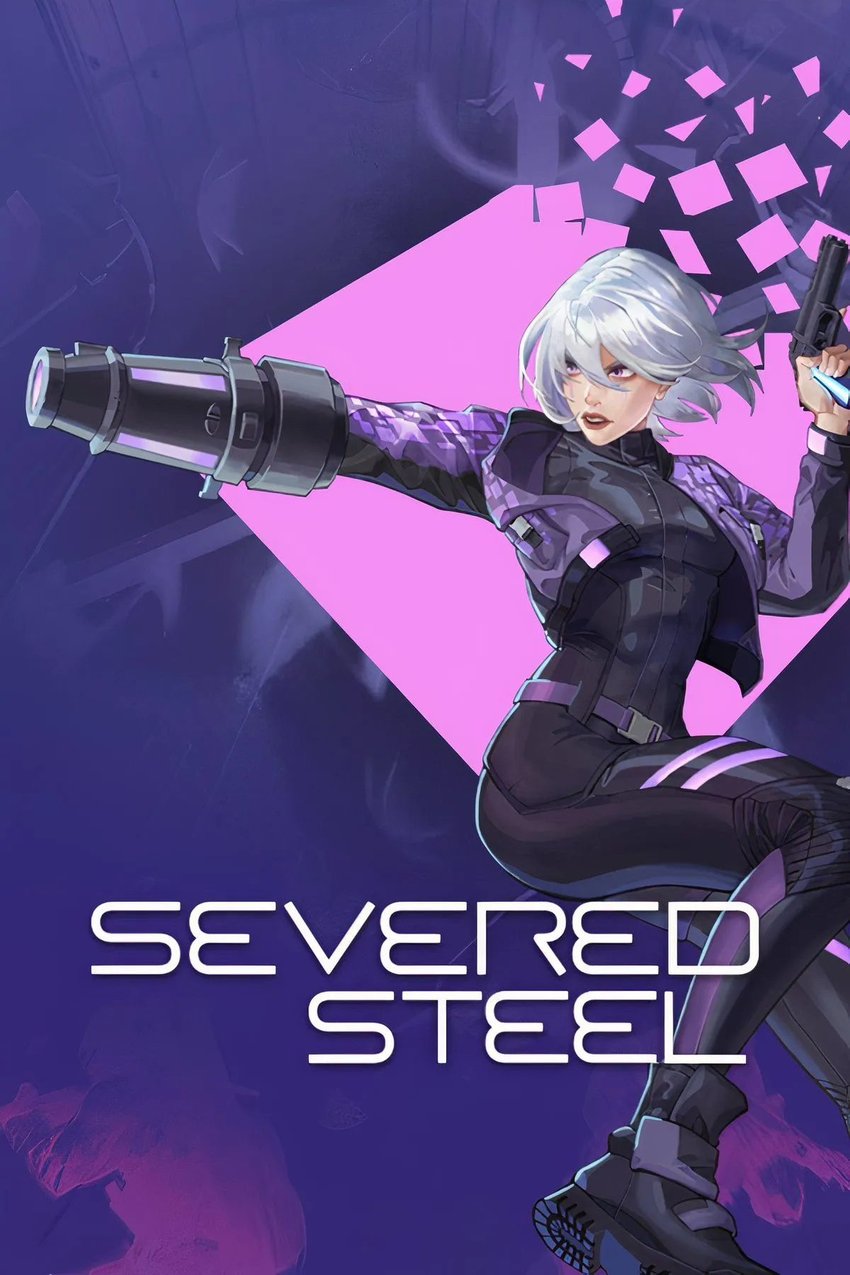 Bảng tóm tắt thông tin chi tiết về game Severed Steel, bao gồm ngày phát hành, nhà phát triển Greylock Studio, các nền tảng hỗ trợ và điểm số OpenCritic.