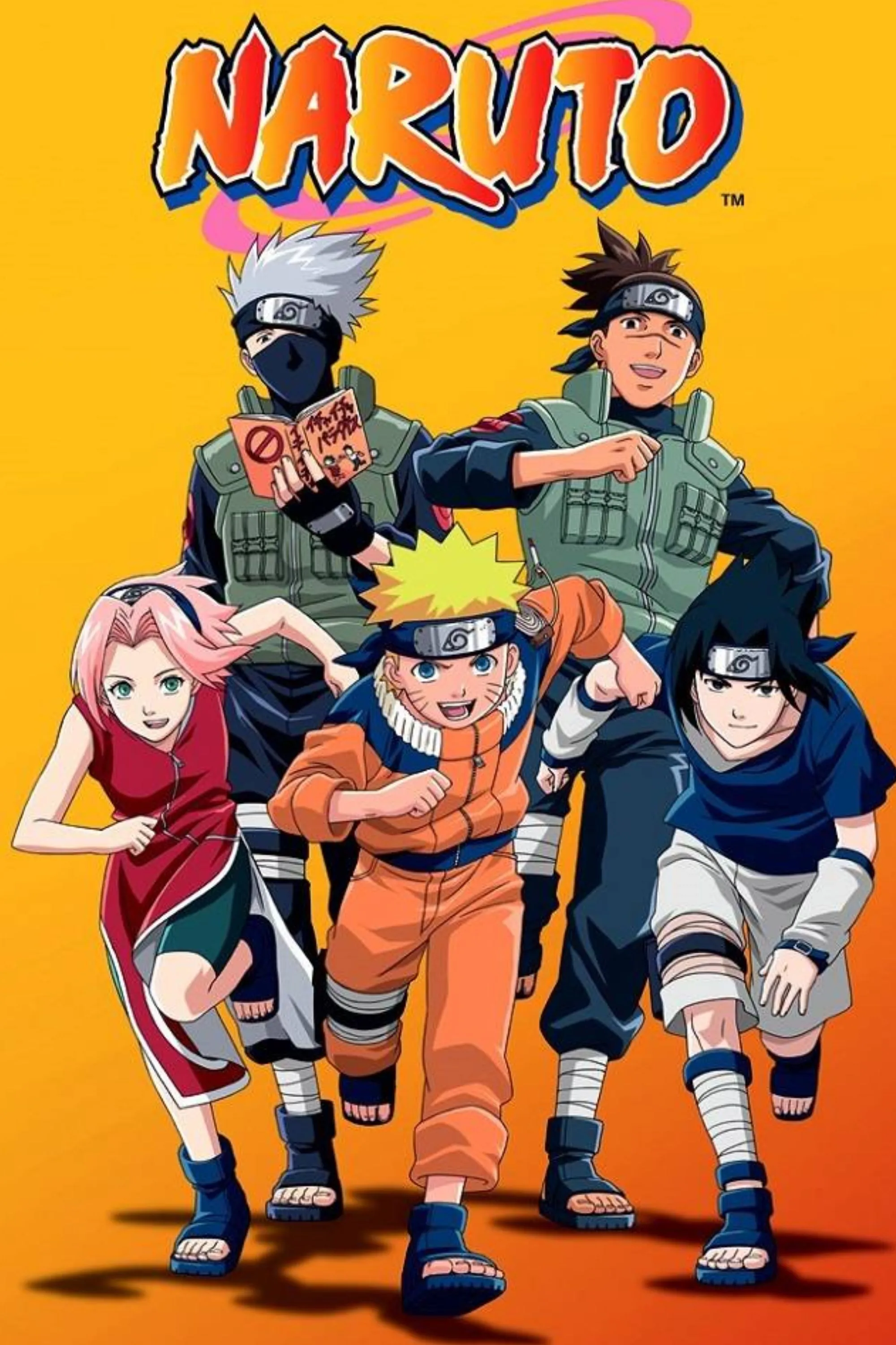 Bìa truyện Naruto, nhân vật chính Naruto Uzumaki