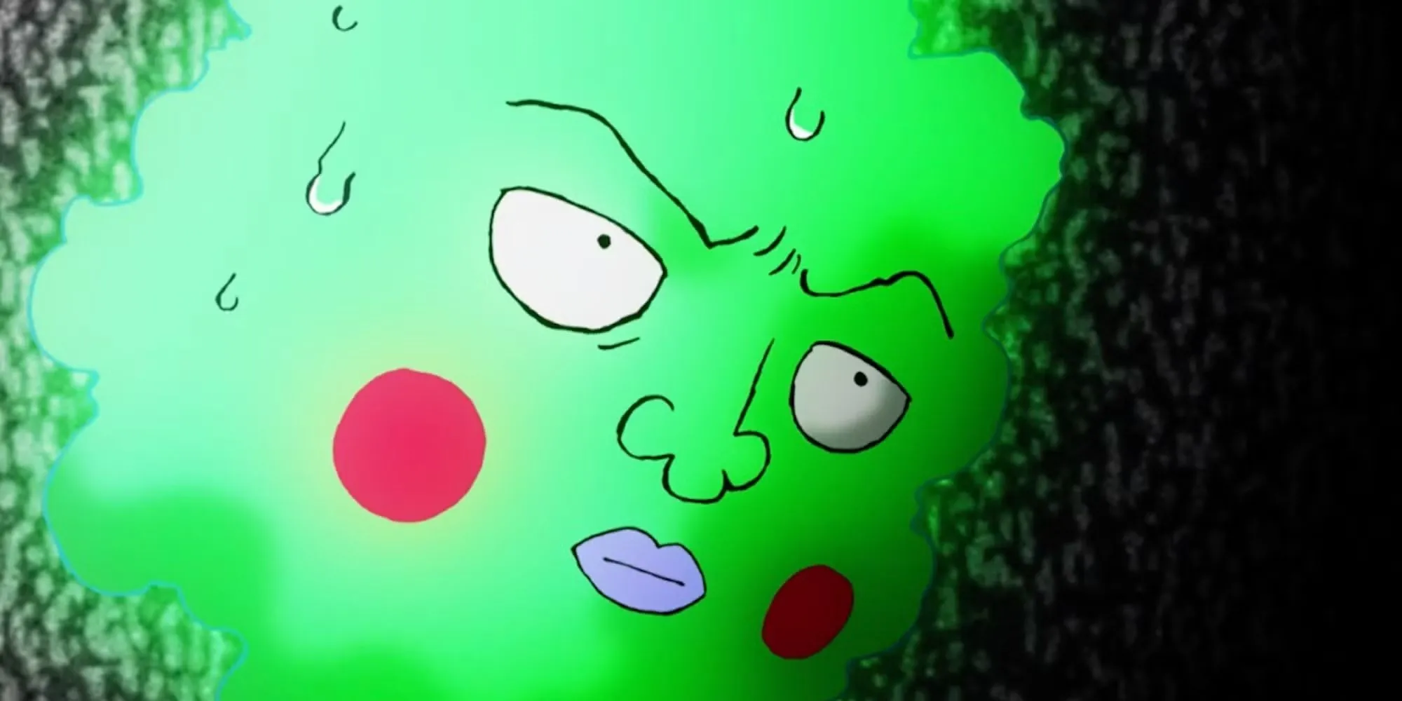 Dimple hy sinh để bảo vệ Mob Kageyama bên trong Cây Thần trong Mob Psycho 100