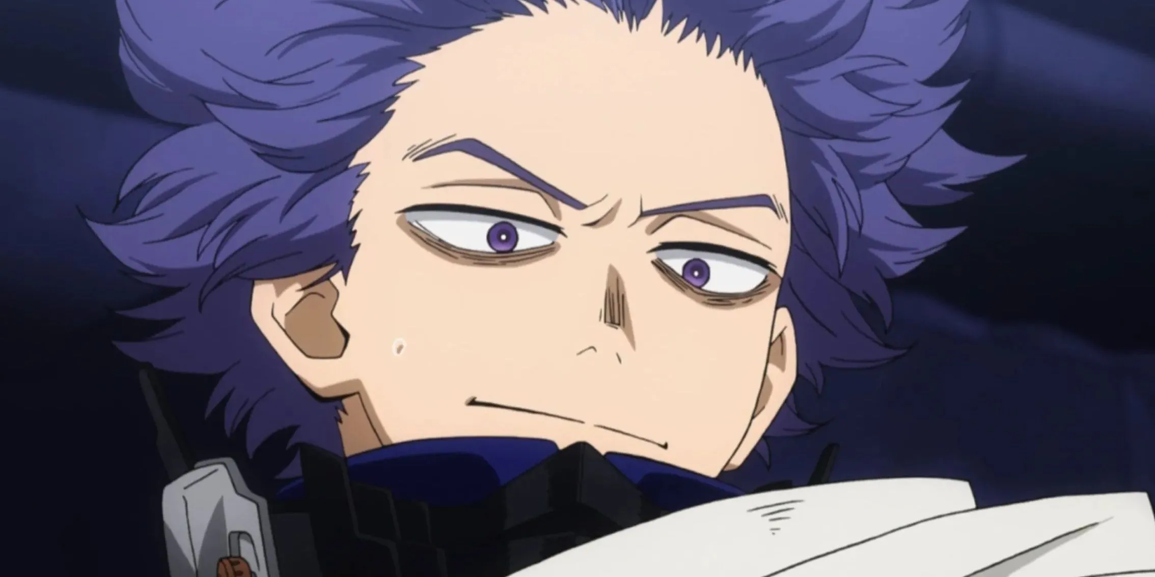 Hitoshi Shinso với Quirk tẩy não