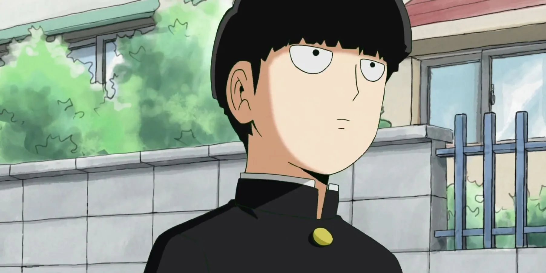 Mob Kageyama đi bộ một mình về nhà trong tập đầu tiên của Mob Psycho 100, thể hiện sự cô đơn