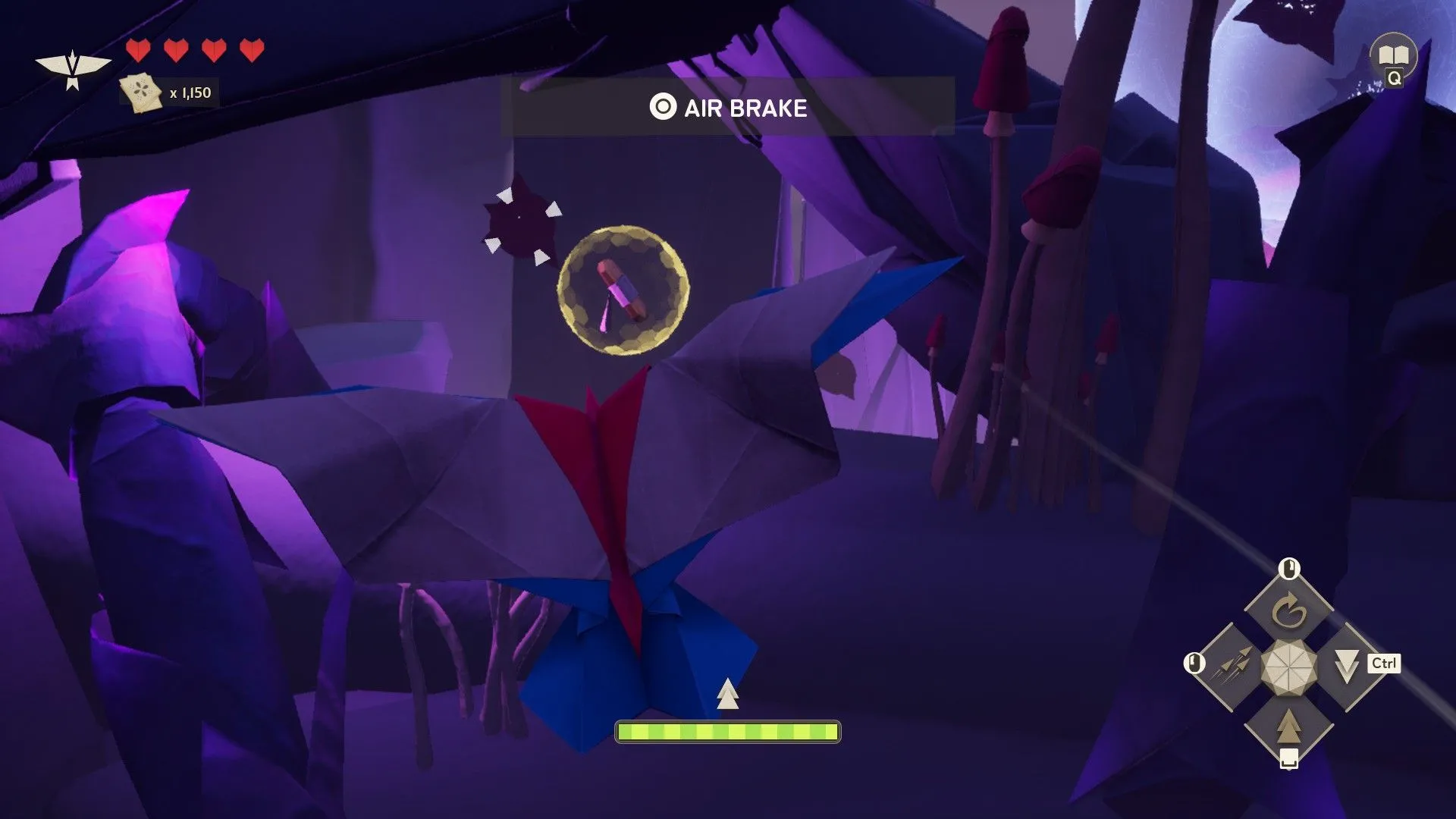 Nhân vật chính Hiro di chuyển qua một khu vực đặc biệt, gợi ý những ý tưởng gameplay độc đáo trong tương lai của Hirogami